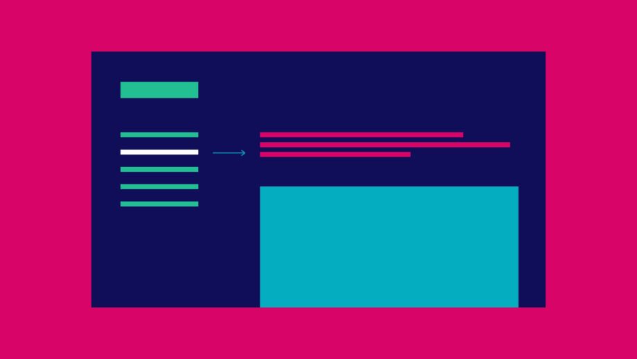 Abstract graphic showing the Make:able online toolkit