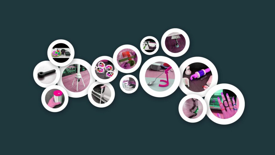 images of 3D printed assistive devices