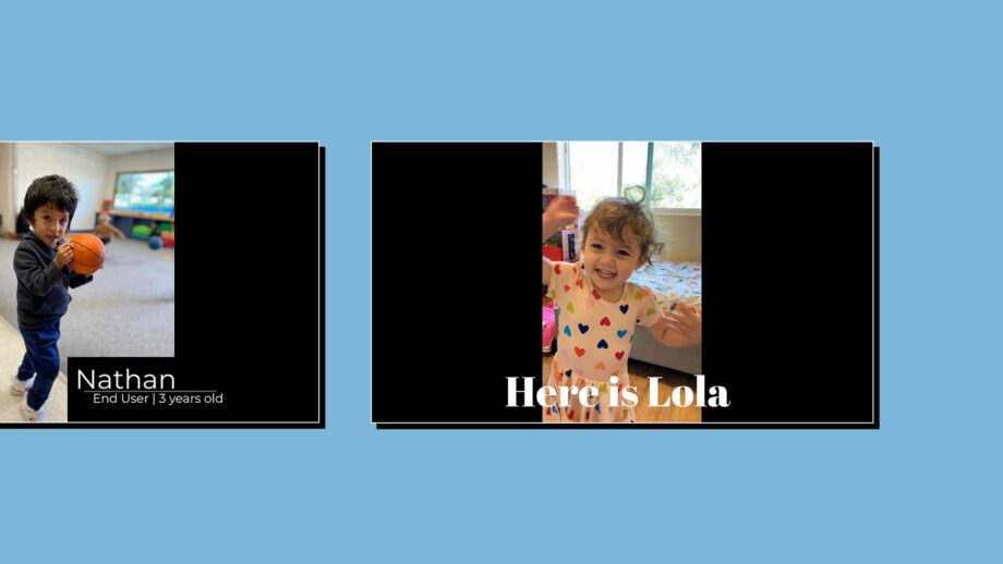 2 student end users for the Make:able Challenge.