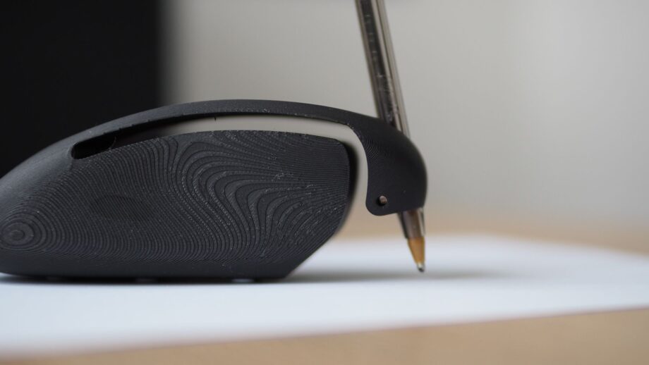 3D printed assistive writing device.